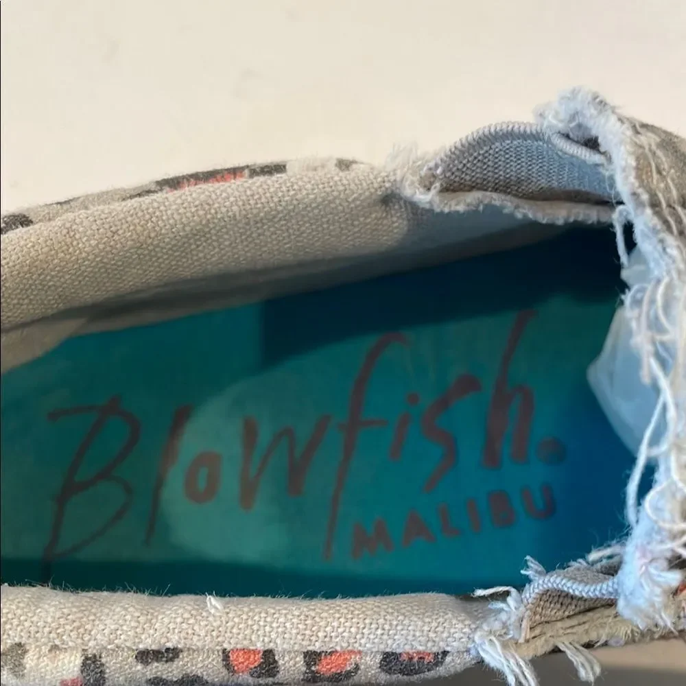 Blowfish Leopard Patchwork Flats